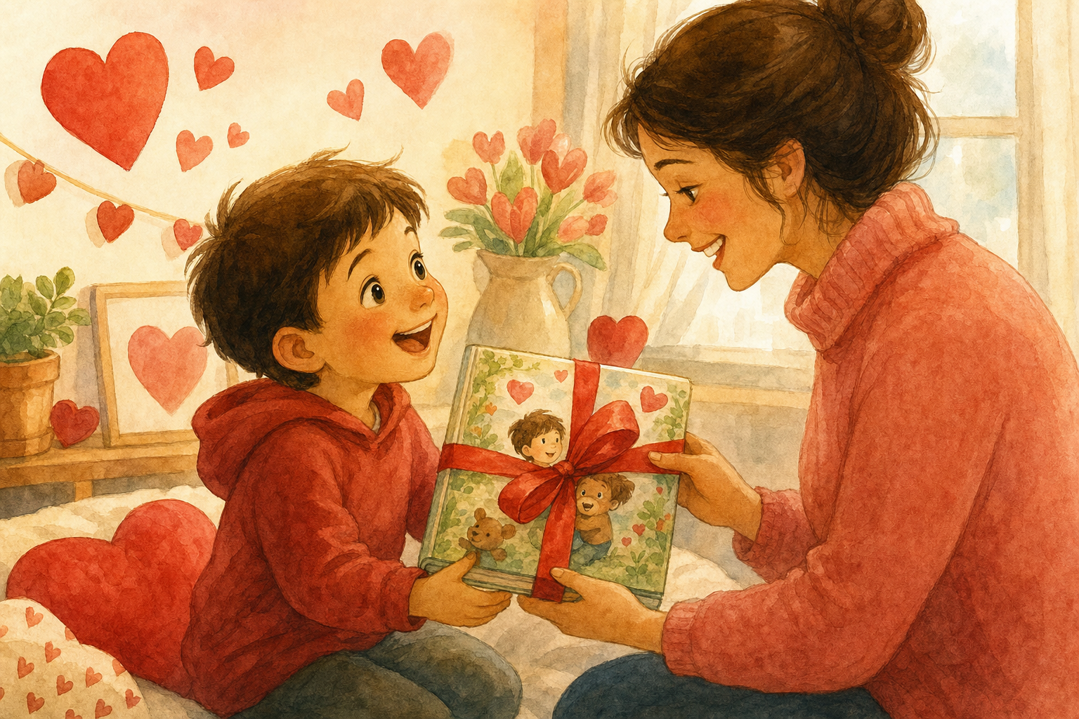 Cadou de Valentine's Day pentru copil: unic și personal