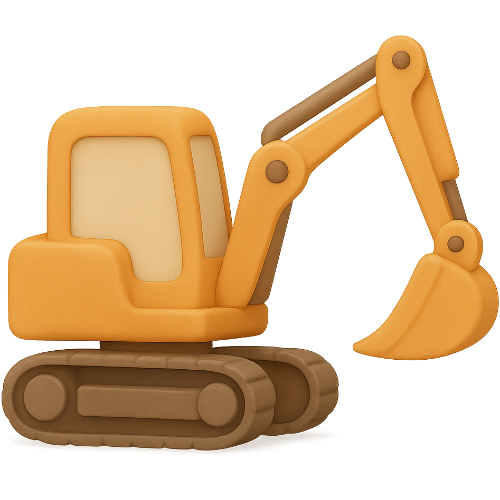 Cartea personalizată pentru copii despre utilaje de construcții