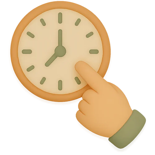 Poveste personalizată despre învățarea ceasului pentru copii