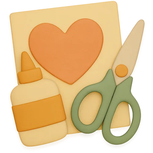 Carte personalizată pentru copii despre creații manuale magice