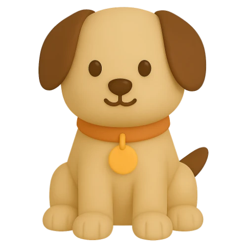 Carte personalizată: un nou animal de companie