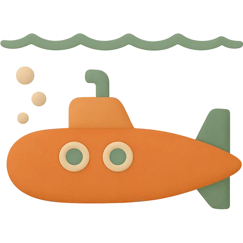 O carte personalizată pentru copii despre aventuri subacvatice