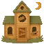 Carte personalizată Casa Bântuită pentru copii