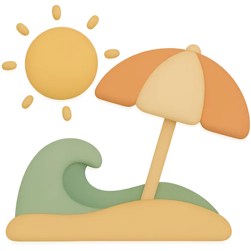 Cartea personalizată pentru copii cu tema La plajă: o aventură unică