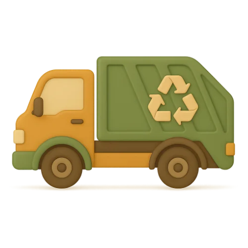 Cartea personalizată pentru copii cu aventuri de camion de gunoi