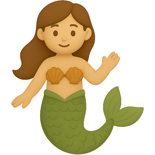 Carte personalizată pentru copii despre sirene – Aventuri magice subacvatice