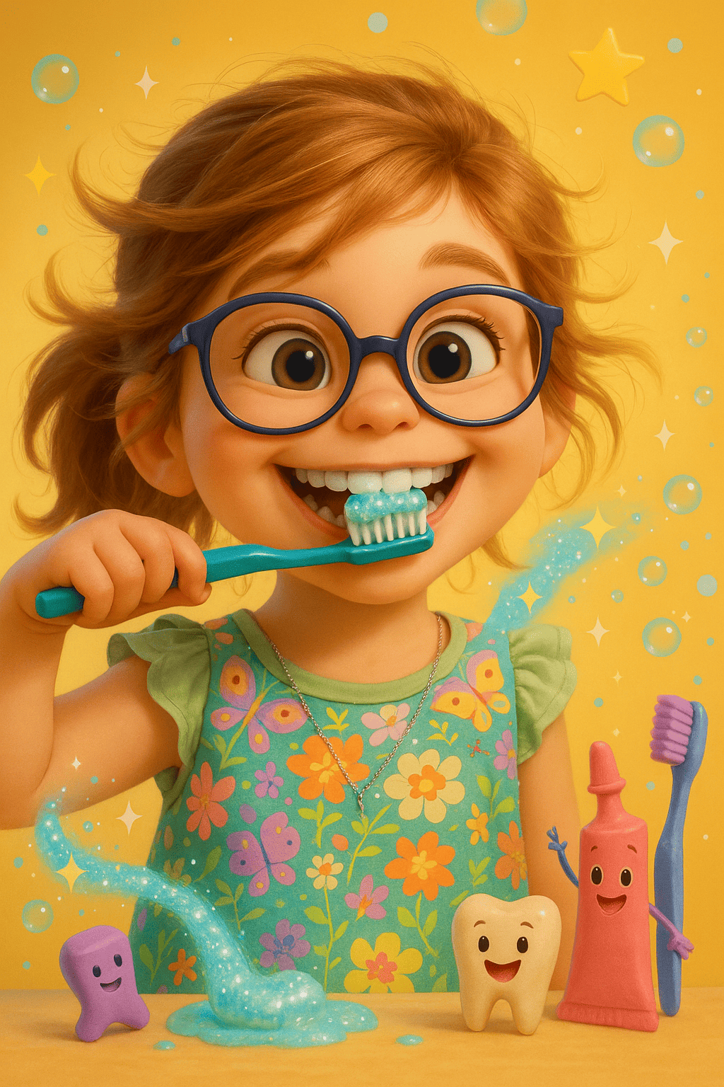 Zâmbete strălucitoare   aventuri de periaj