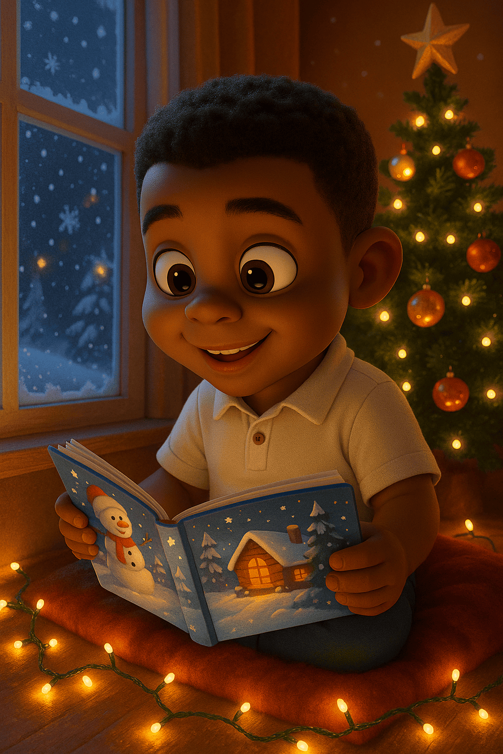 Luminile crăciunului și poveștile de iarnă