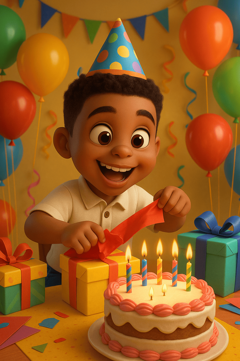 Bucurie de ziua de naștere