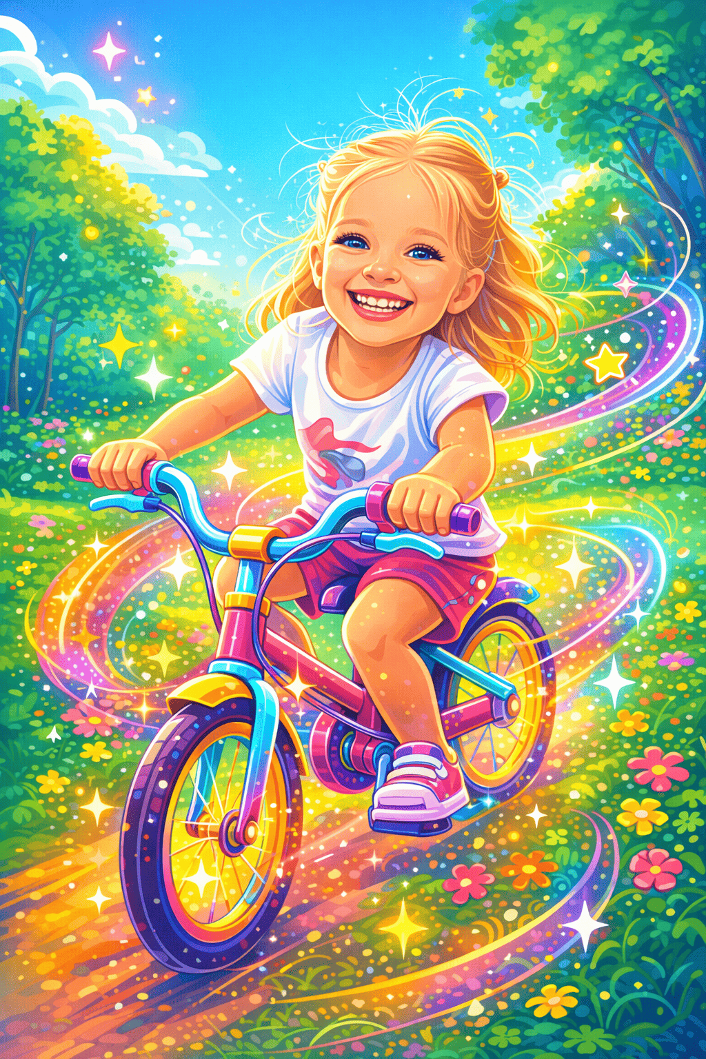 Ilustrație pentru Magia două roți