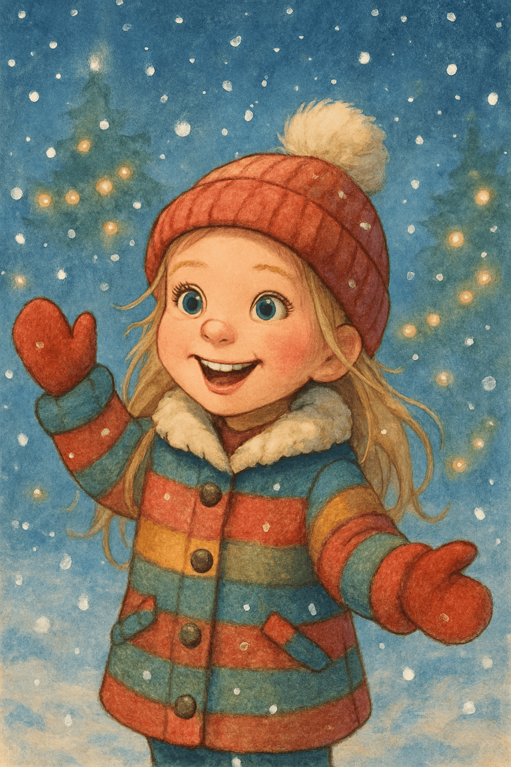 Magia crăciunului în fulgii de zăpadă